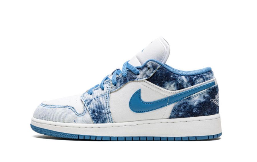 Jordan 1 Low Acid Washed Denim (Gradeschool)