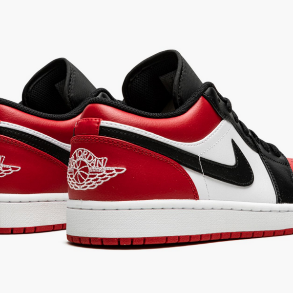 Jordan 1 Low Bred Toe Men's