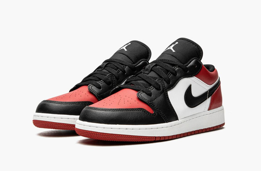 Jordan 1 Low Bred Toe (Gradeschool)