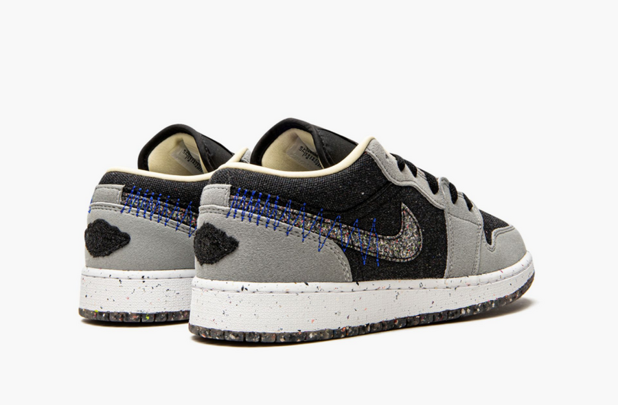 Jordan 1 Low Crater Black Grey (Gradeschool)