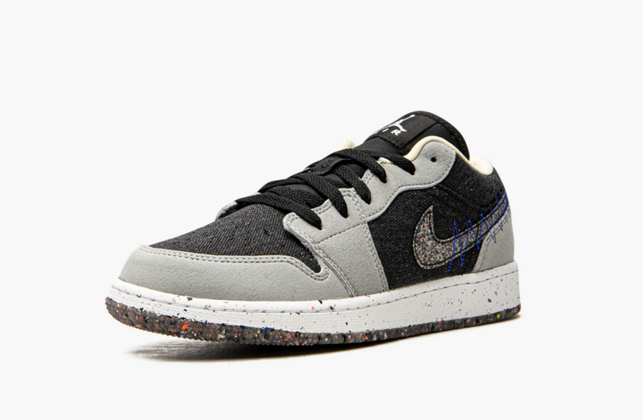Jordan 1 Low Crater Black Grey (Gradeschool)