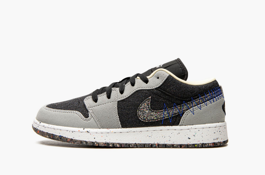 Jordan 1 Low Crater Black Grey (Gradeschool)