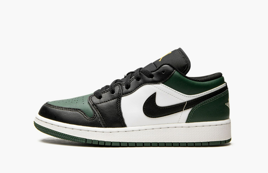 Jordan 1 Low Green Toe (Gradeschool)