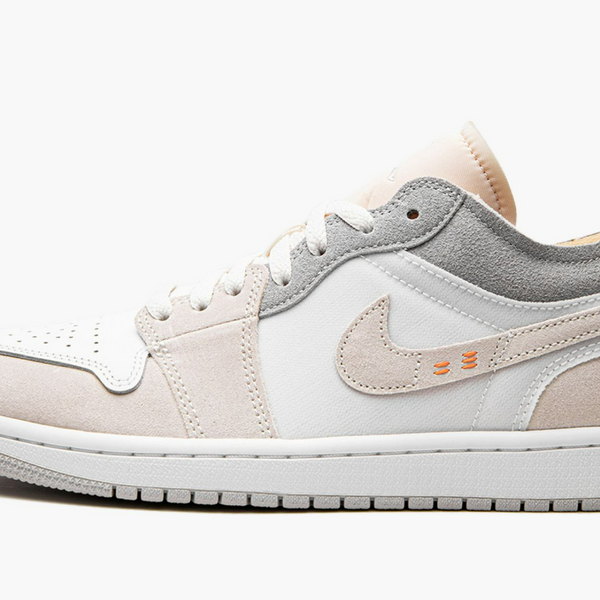 Jordan 1 Low Inside Out Cream White Light Grey Men's