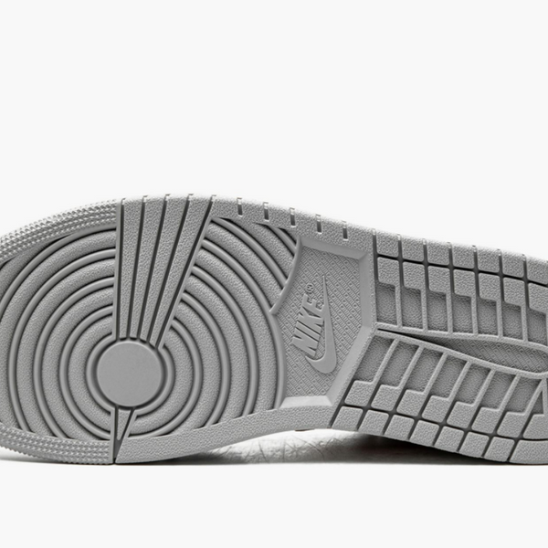 Jordan 1 Low Light Smoke Grey Gym Red Men's