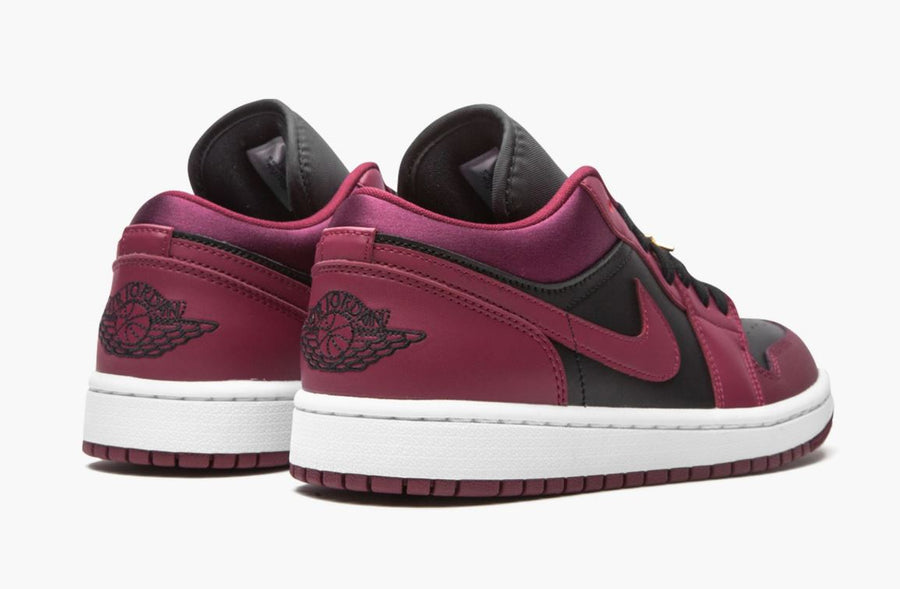 Jordan 1 Low Maroon Black Beetroot Women's