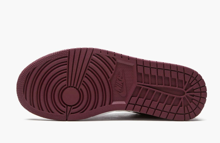 Jordan 1 Low Maroon Black Beetroot Women's