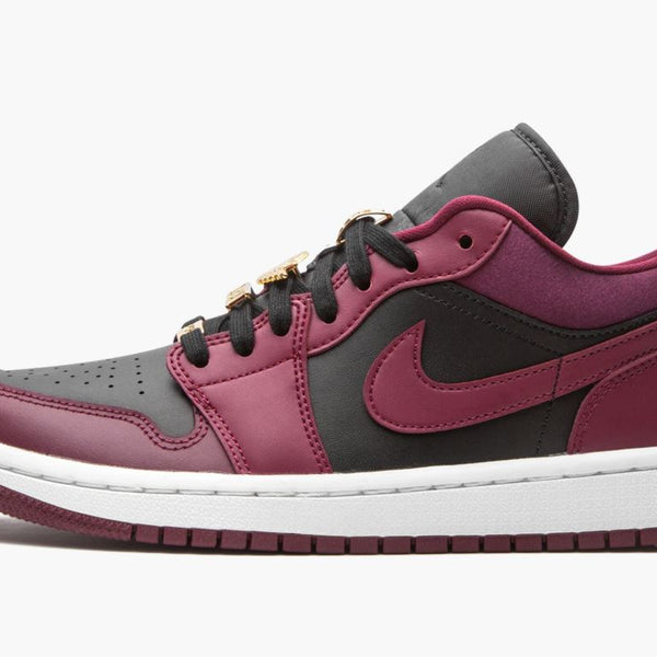 Jordan 1 Low Maroon Black Beetroot Women's