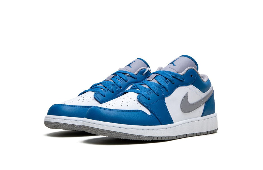 Jordan 1 Low True Blue (Gradeschool)