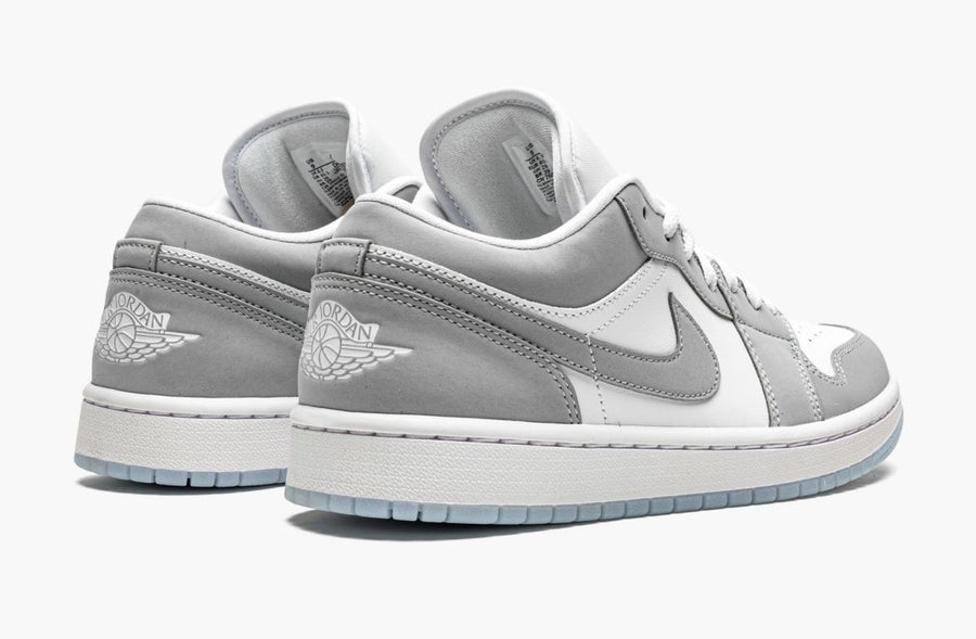 Jordan 1 Low White Wolf Grey Women's