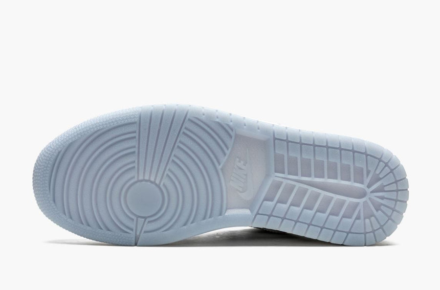 Jordan 1 Low White Wolf Grey Women's