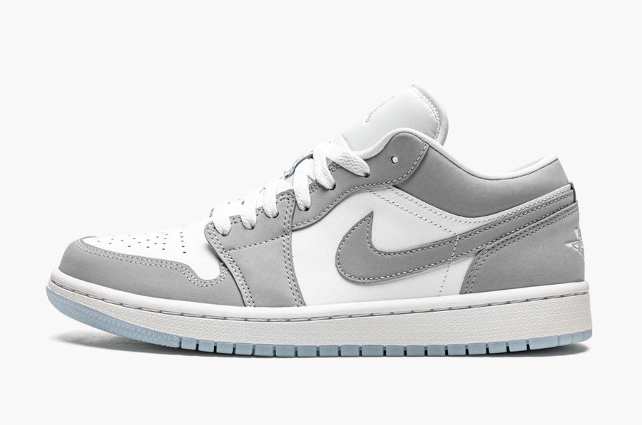 Jordan 1 Low White Wolf Grey Women's
