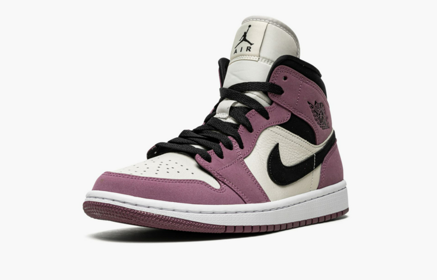 Jordan 1 Mid Berry Pink Women's