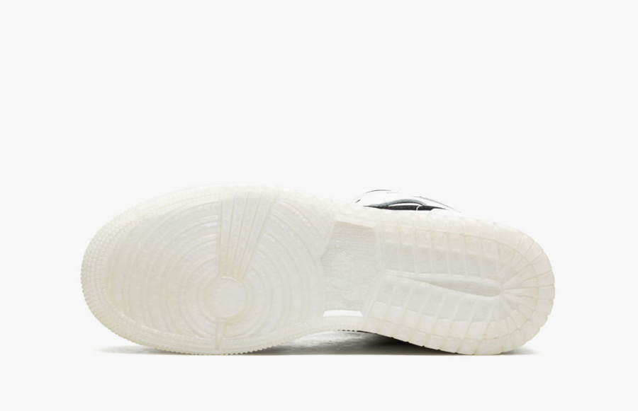 Jordan 1 Mid Black White Diamond (Gradeschool)