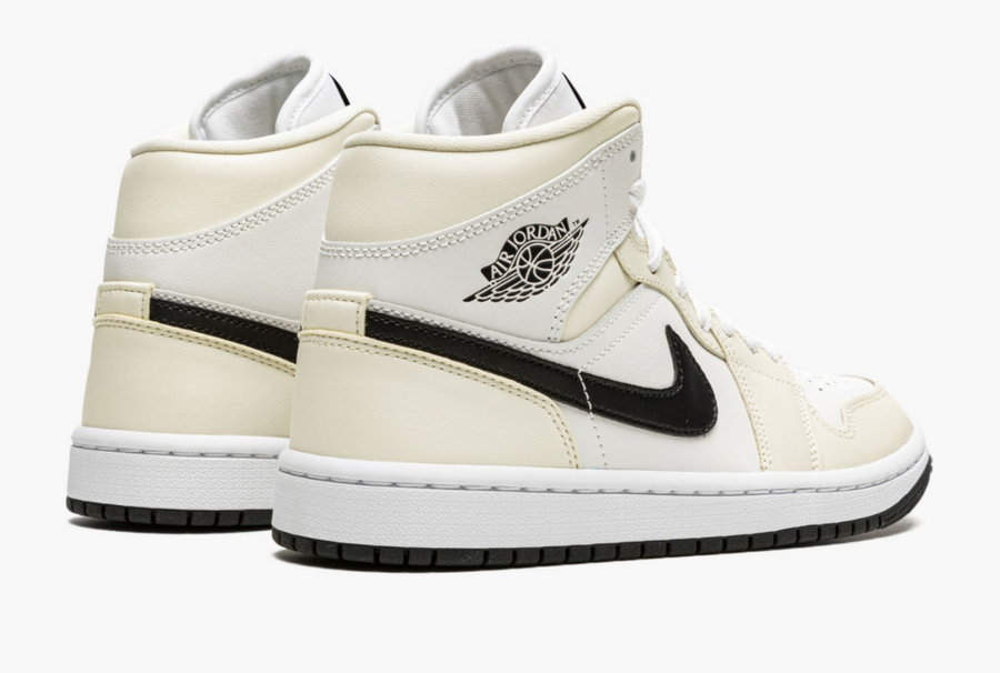 Jordan 1 Mid Coconut Milk Women's