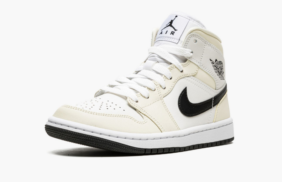 Jordan 1 Mid Coconut Milk Women's