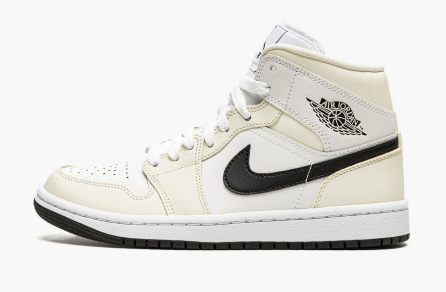 Jordan 1 Mid Coconut Milk Women's