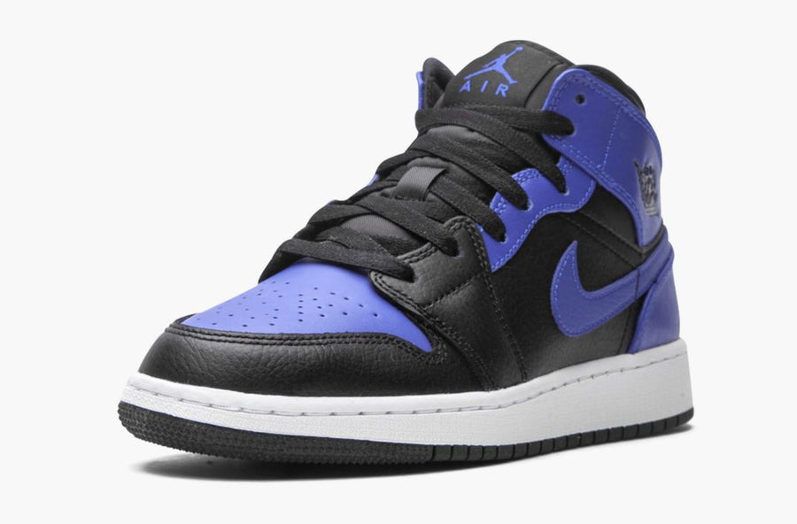 Jordan 1 Mid Hyper Royal 2020 (Gradeschool)