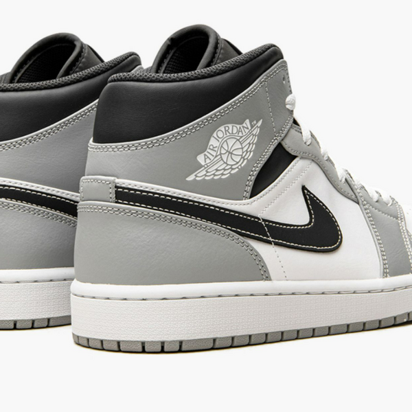Jordan 1 Mid Light Smoke Grey Anthracite Men's