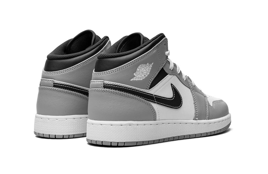 Jordan 1 Mid Light Smoke Grey Anthracite (Gradeschool)