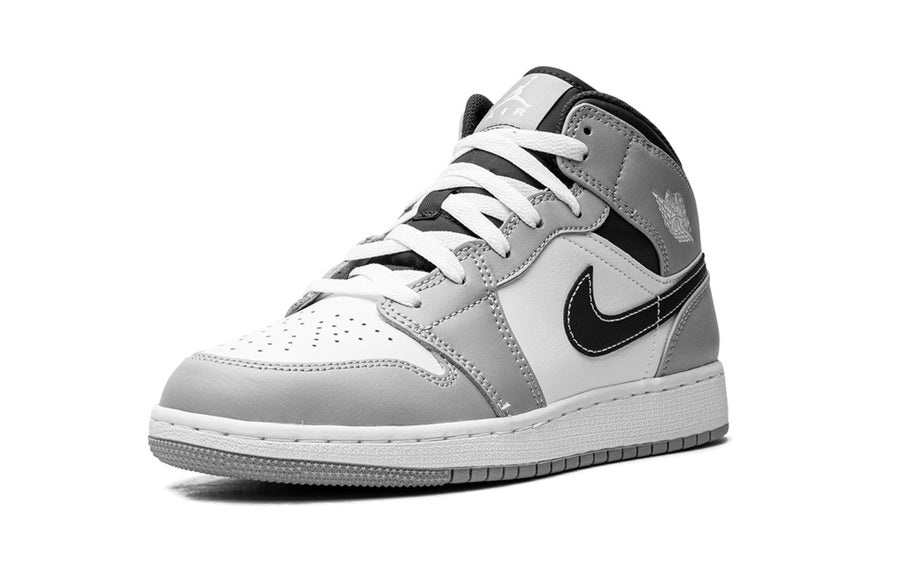Jordan 1 Mid Light Smoke Grey Anthracite (Gradeschool)