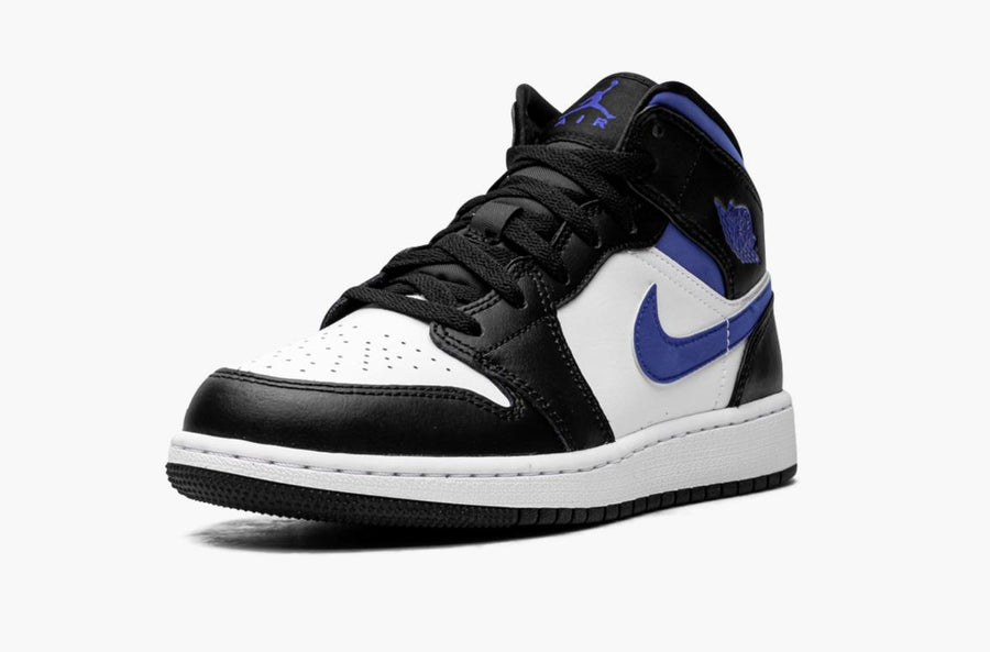 Jordan 1 Mid Racer Blue (Gradeschool)