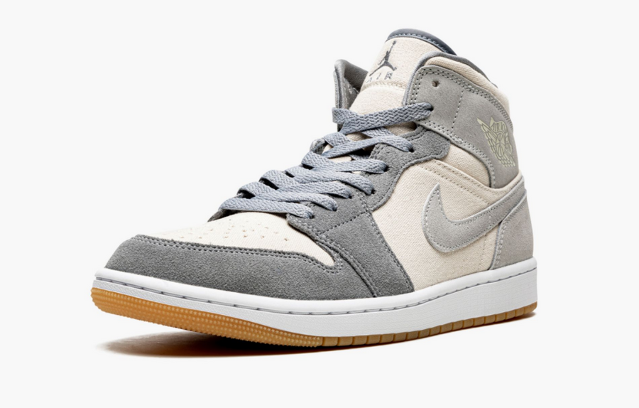 Jordan 1 Mid SE Coconut Milk Particle Grey Men's