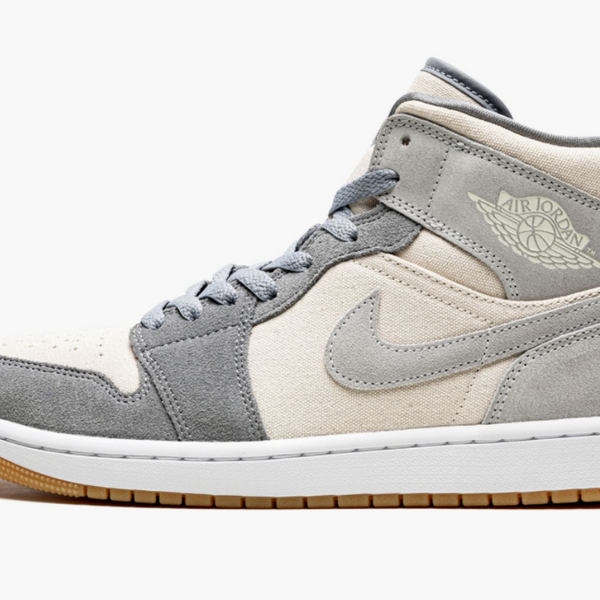 Jordan 1 Mid SE Coconut Milk Particle Grey Men's