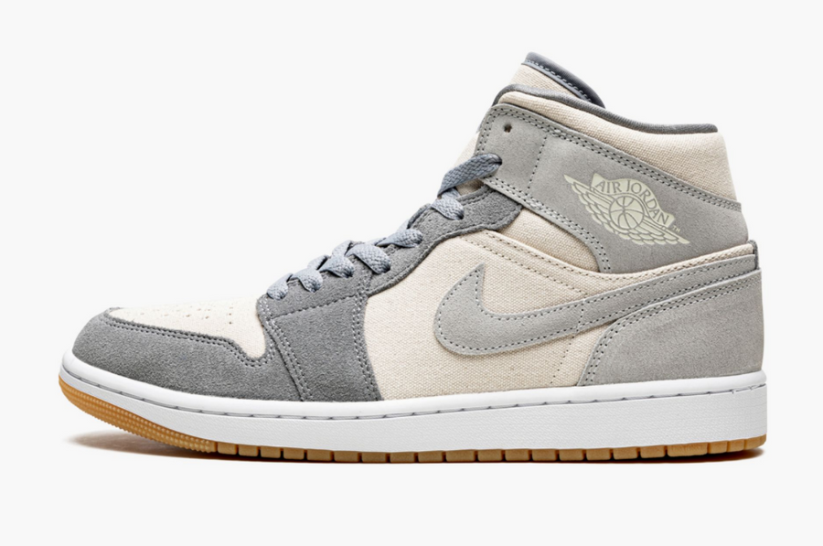 Jordan 1 Mid SE Coconut Milk Particle Grey Men's