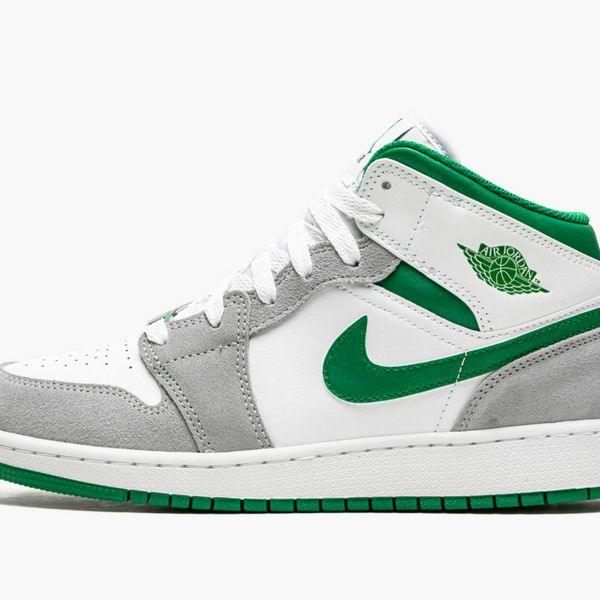 Jordan 1 Mid SE Grey Pine Green (Gradescool)