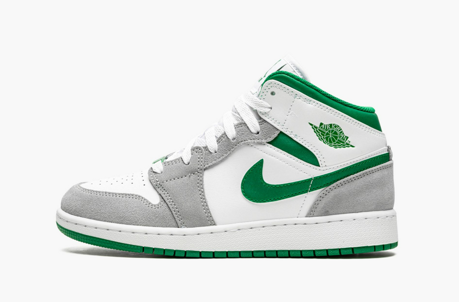 Jordan 1 Mid SE Grey Pine Green (Gradescool)