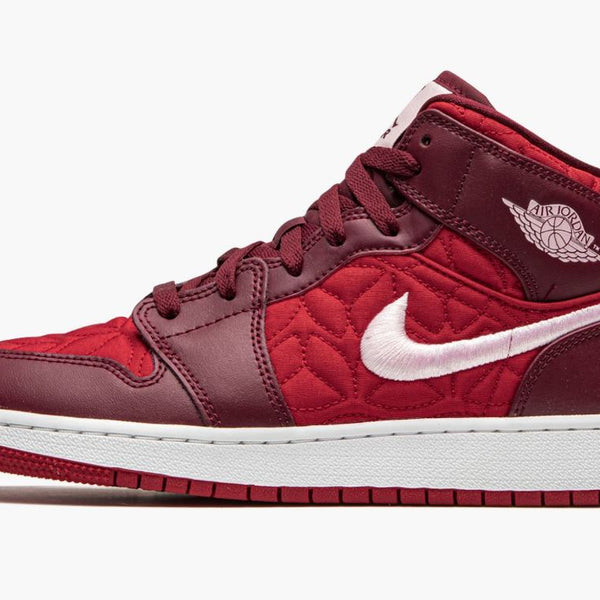 Jordan 1 Mid SE Red Quilt (Gradeschool)
