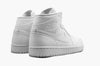 Jordan 1 Mid Triple White Men's