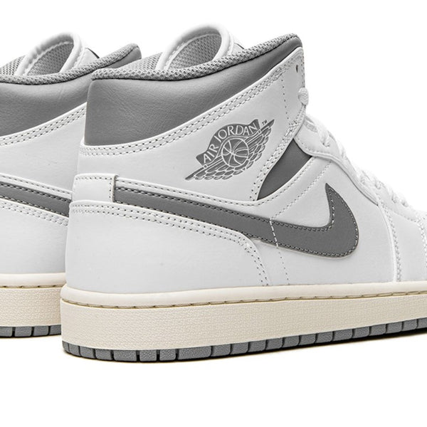 Jordan 1 Mid Vintage Grey Men's