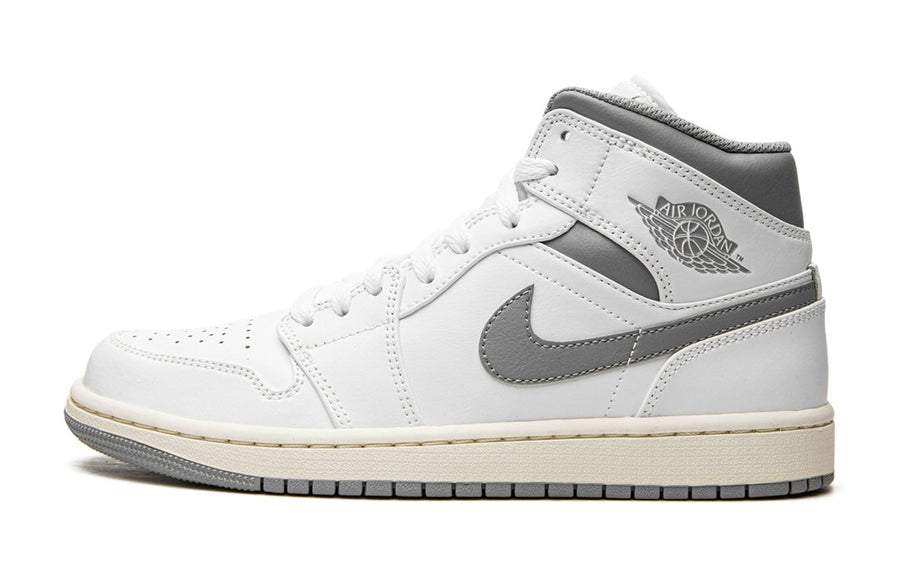 Jordan 1 Mid Vintage Grey Men's
