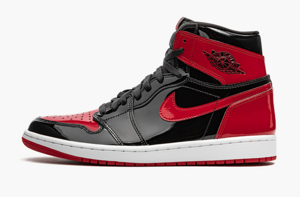 Air jordan 1 retro high bred 2024 toe cuts 2019