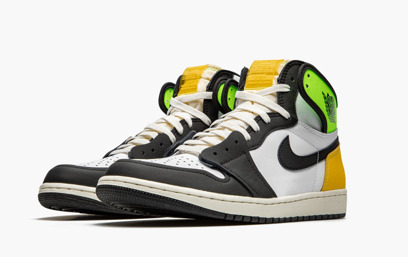 Jordan 1 Retro High OG Volt Men's â Pimp Kicks