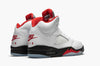 Jordan 5 Retro Fire Red Silver Tongue 2020 Men's