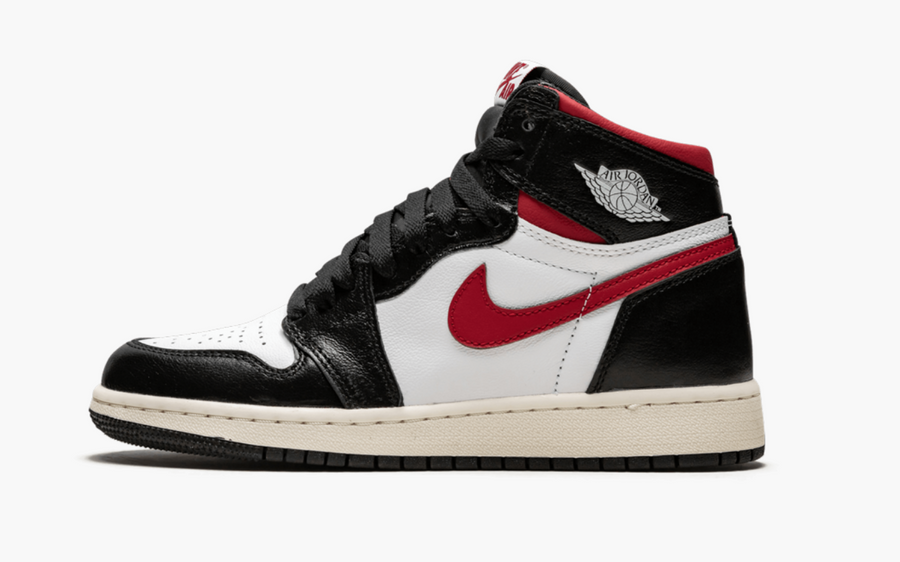 Jordan 1 Retro High Black Gym Red  (Gradeschool)