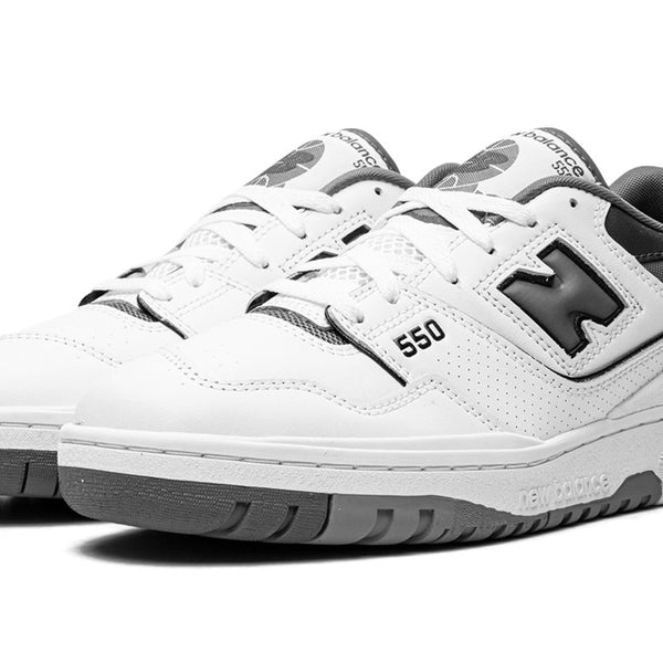 New Balance 550 White Grey Dark Grey Men's