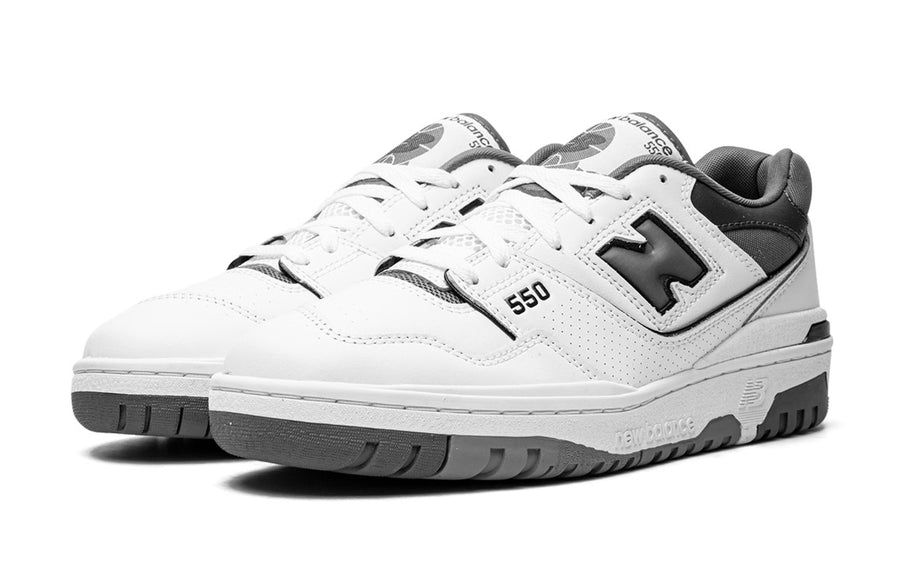 New Balance 550 White Grey Dark Grey Men's