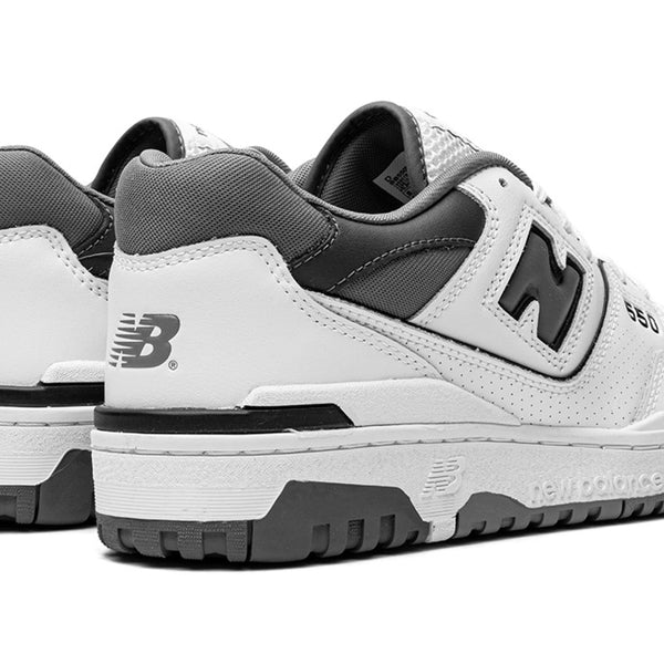 New Balance 550 White Grey Dark Grey Men's