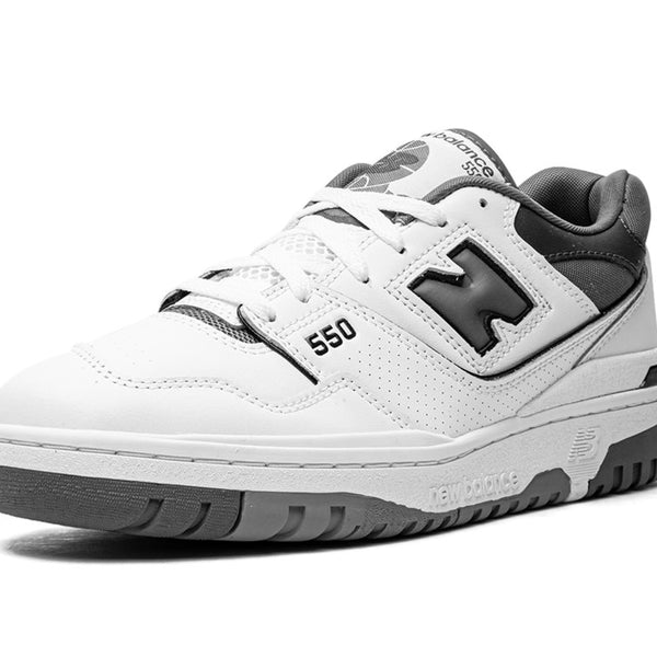 New Balance 550 White Grey Dark Grey Men's