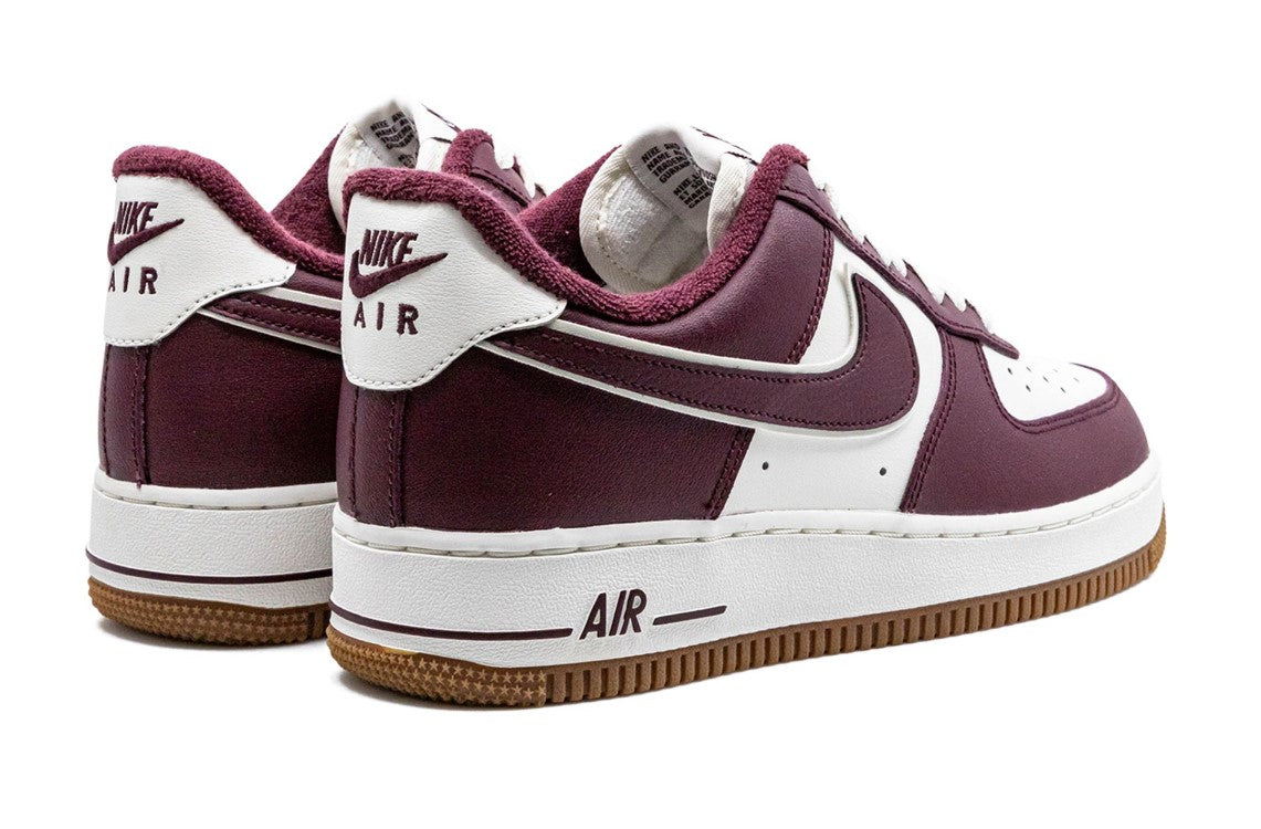 Nike Air Force 1 Low '07 LV8 College Pack Night Maroon, NOW $90.99 Was $130  : r/midsoledeals