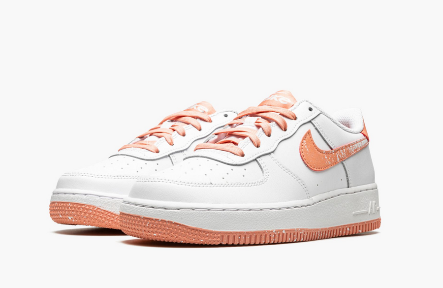 Nike Air Force 1 Low LV8 White Light Madder Root (Gradeschool)