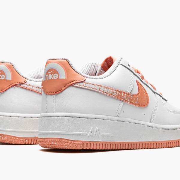 Nike Air Force 1 Low LV8 White Light Madder Root (Gradeschool)