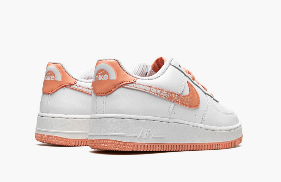 Nike Air Force 1 Low LV8 White Light Madder Root (Gradeschool)