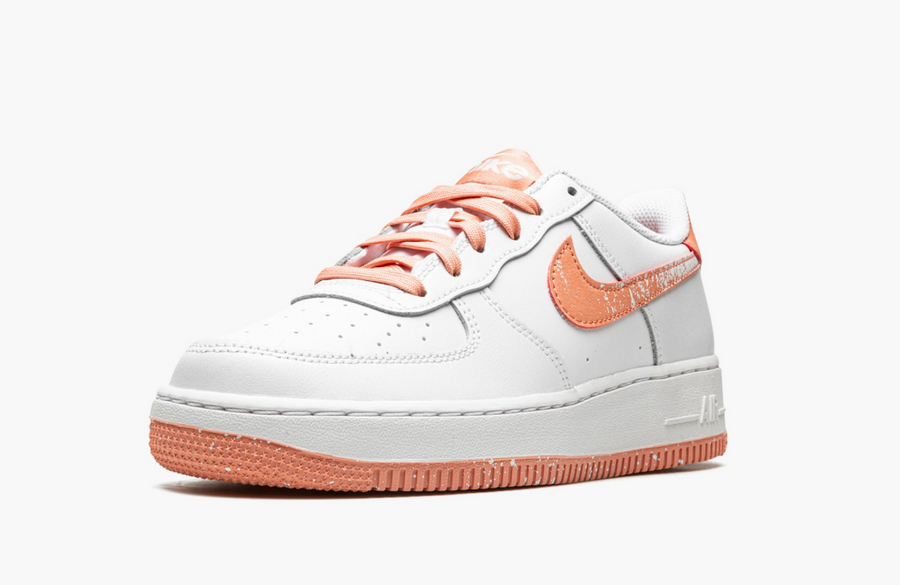 Nike Air Force 1 Low LV8 White Light Madder Root (Gradeschool)