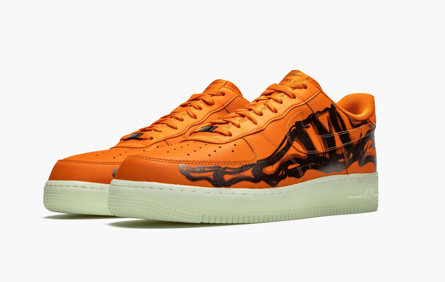 Nike Air Force 1 Low Orange Skeleton Men's