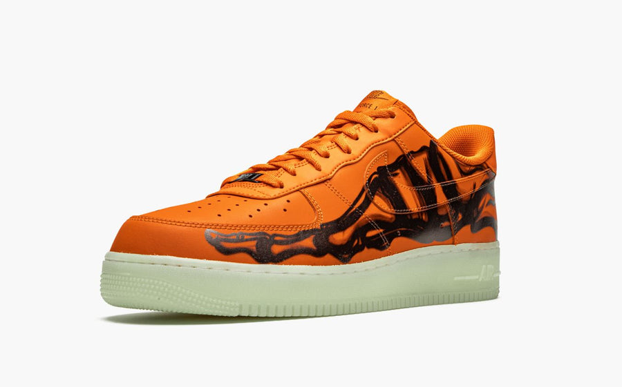 Nike Air Force 1 Low Orange Skeleton Men's